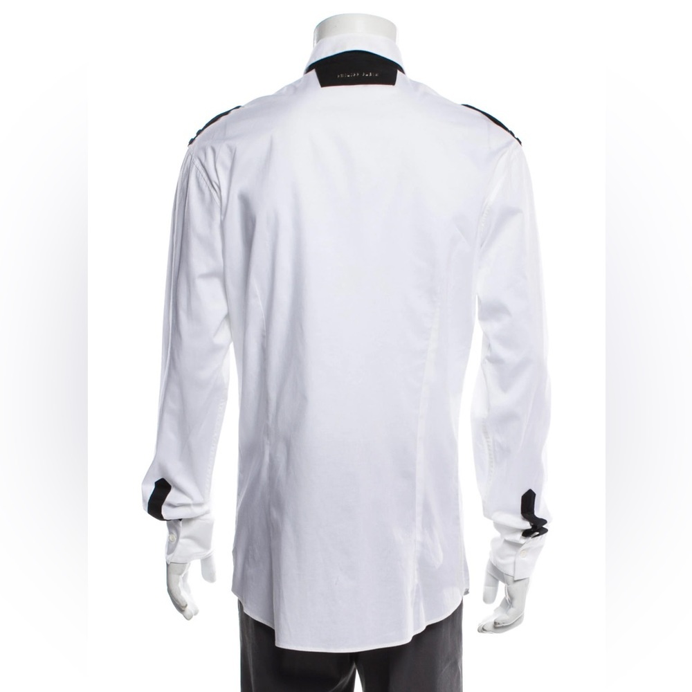 Philipp Plein Colorblock Pattern Long Sleeve Dres… - image 3